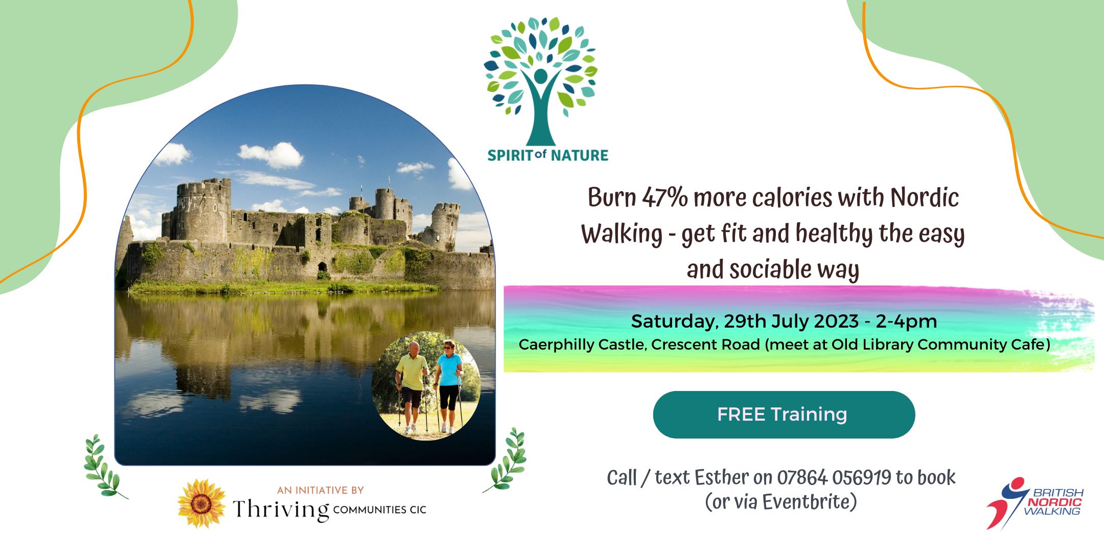 Nordic-Walking-Eventbrite-Banner-Caerphilly-Castle-Jul29