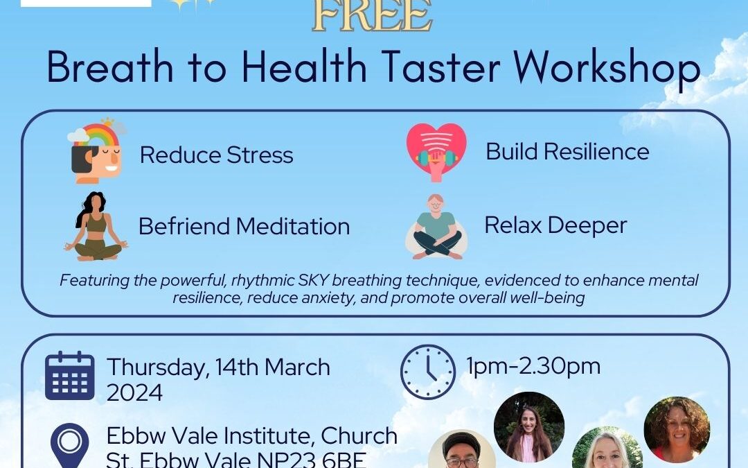 Breath to Health Taster Workshop