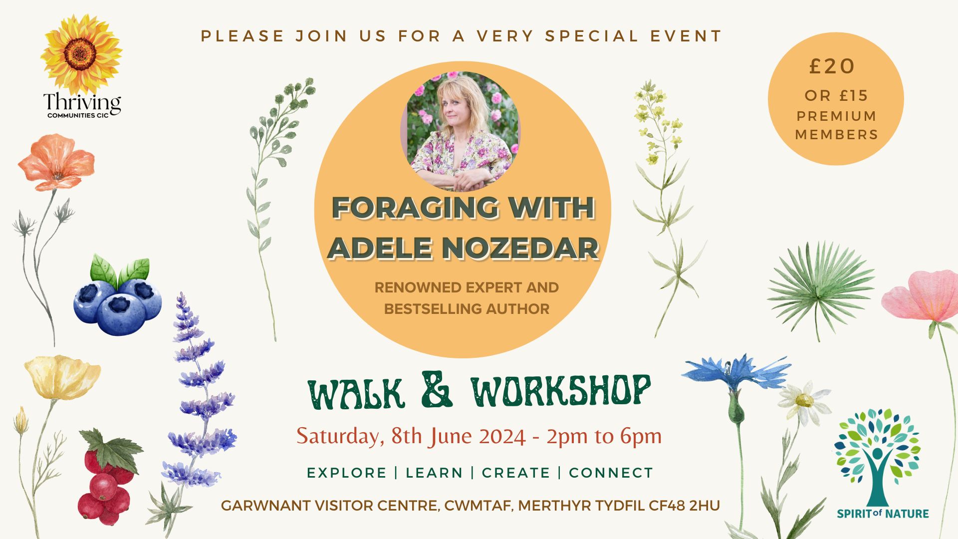 Foraging Walk & Workshop with Adele Nozedar