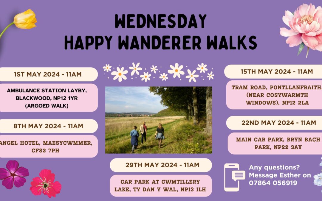 Wednesday Happy Wanderer Walks May 2024