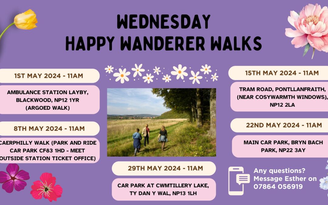 Wednesday Happy Wanderer Walks May 2024