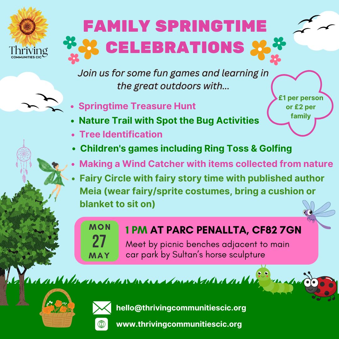 Family Springtime Celebrations Whitsun Bank Holiday 2024