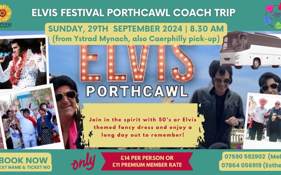 Elvis Festival Porthcawl Coach Trip