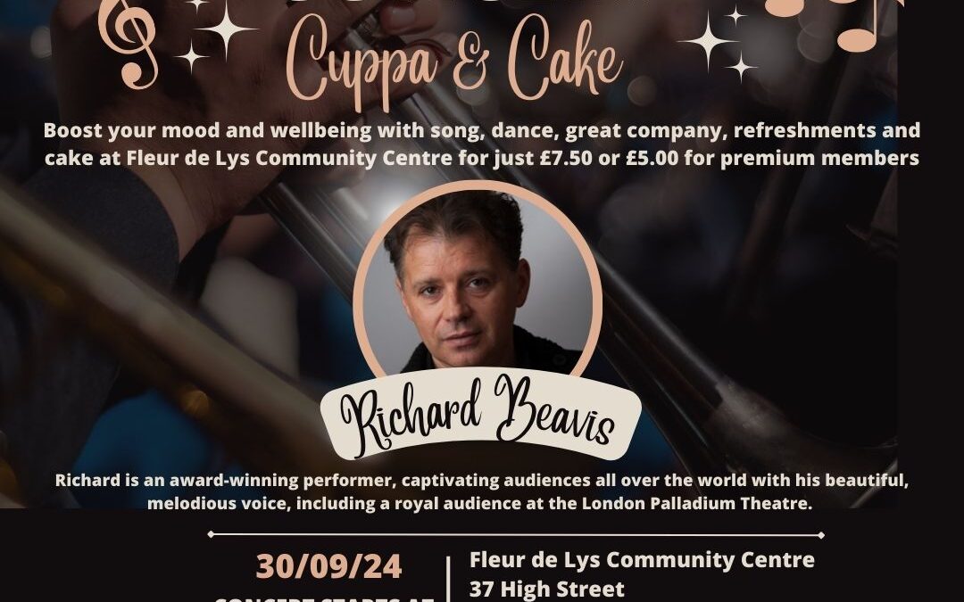 Concert, Cuppa & Cake – September 2024