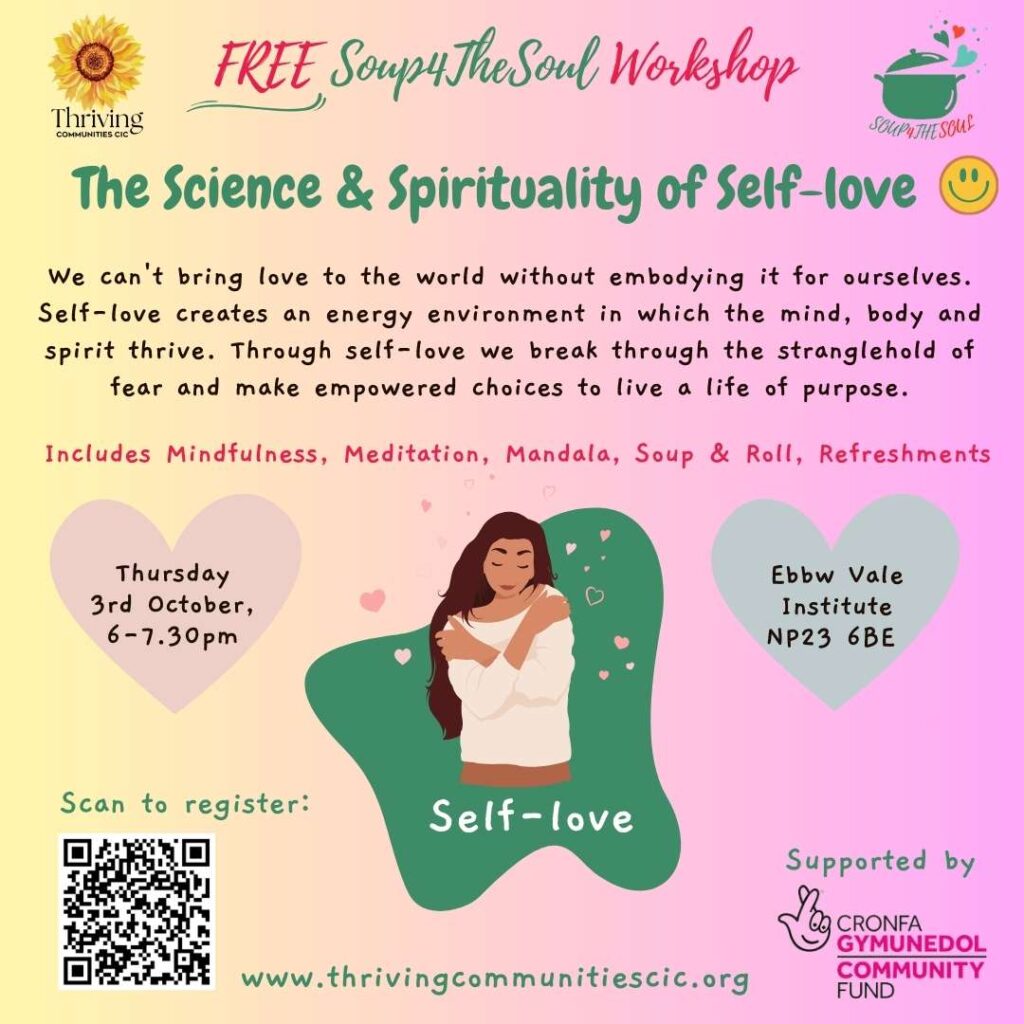 Soup 4 The Soul Workshop on Self-Love