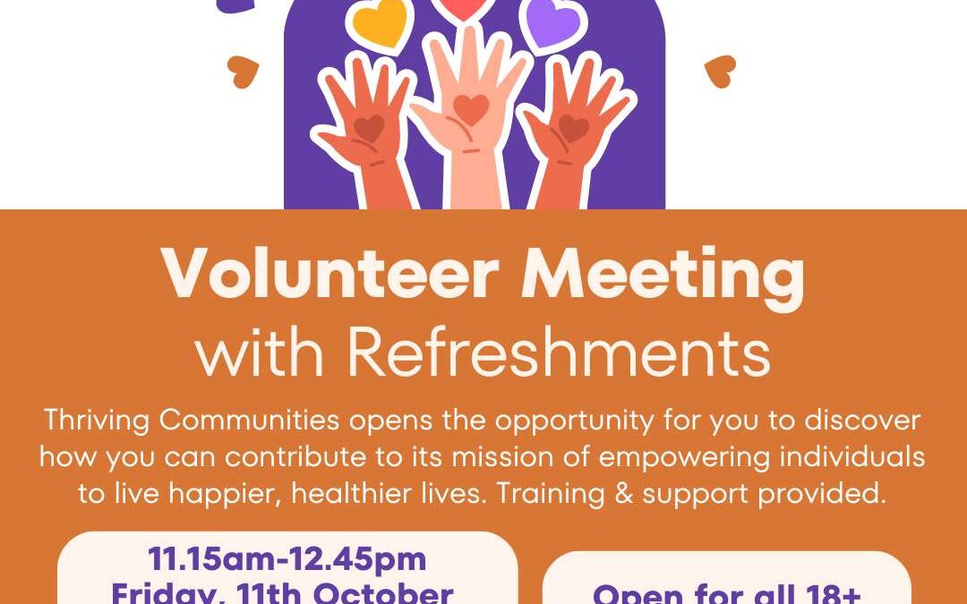 Volunteer Meeting & Recruitment