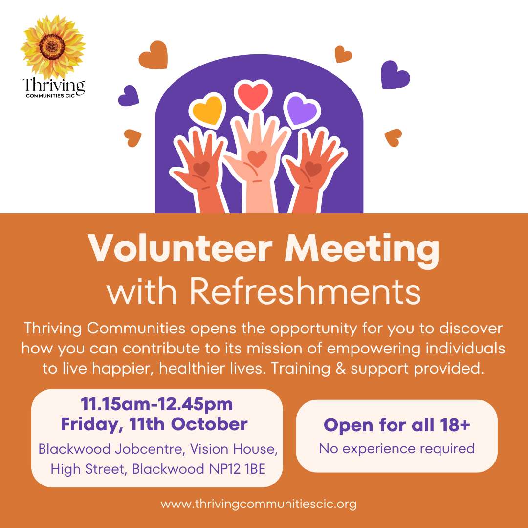 Volunteer October 2024 Meeting and Recruitment Event