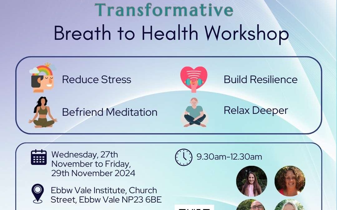 Breath to Health Workshop – Ebbw Vale – November 2024