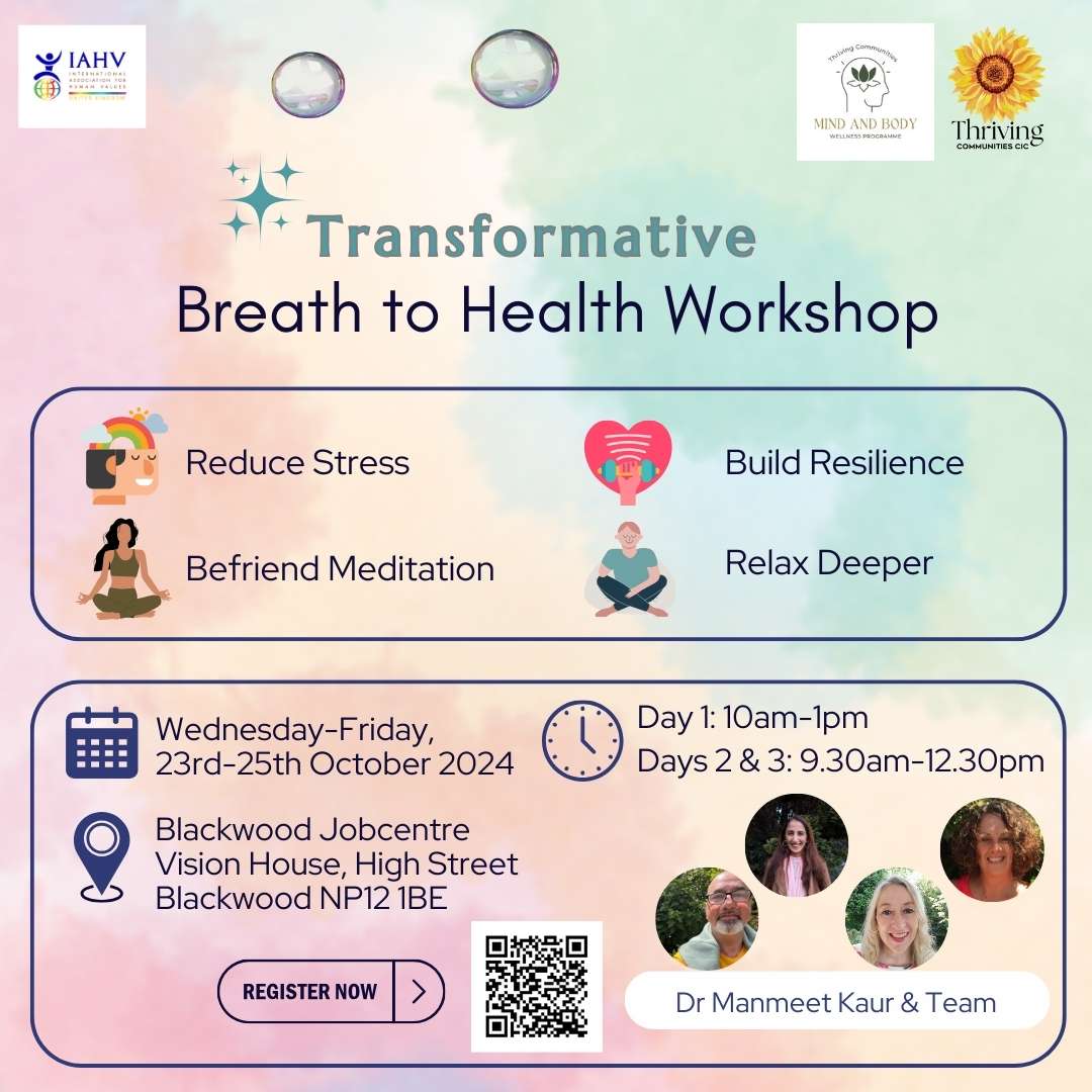 Breath to Health Workshop Blackwood October 2024