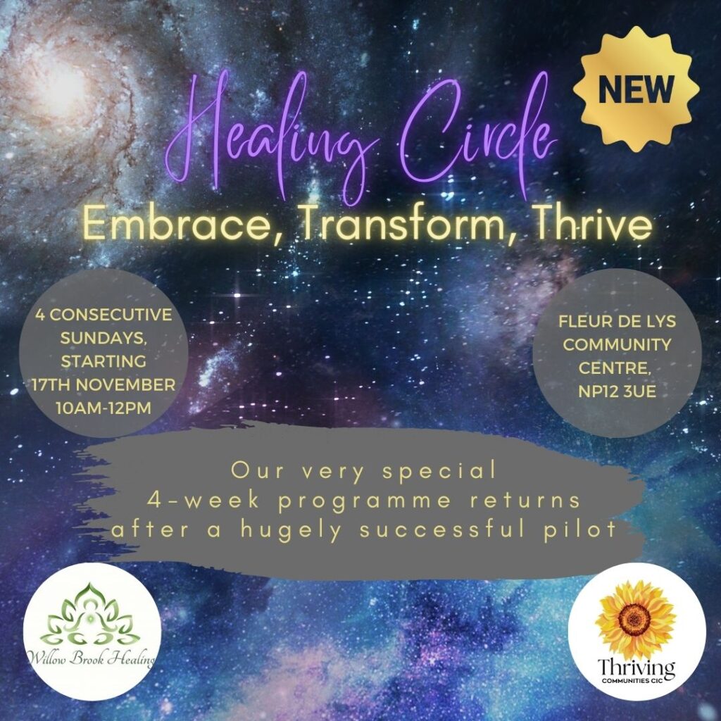 Healing Circle Returns November & December 2024