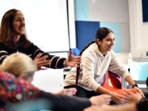 Holistic Health Care Project - Dr Manmeet and Student squat image