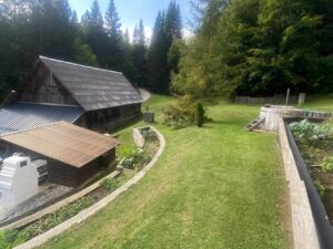 Retreat Chalet Lawn Sweep