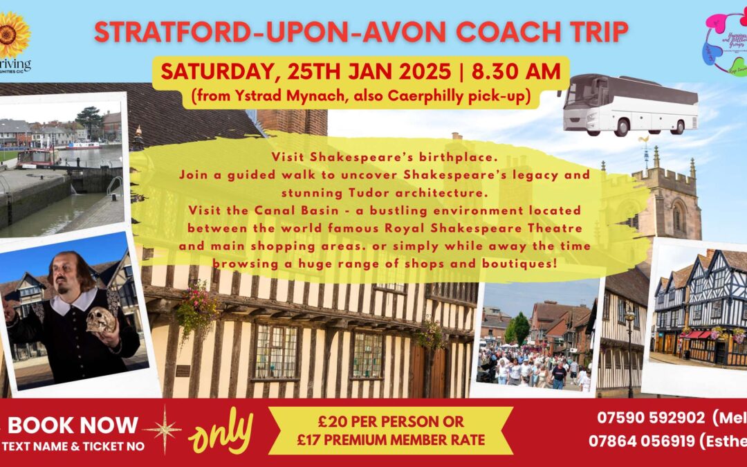 Stratford-upon-Avon Coach Trip – January 2025